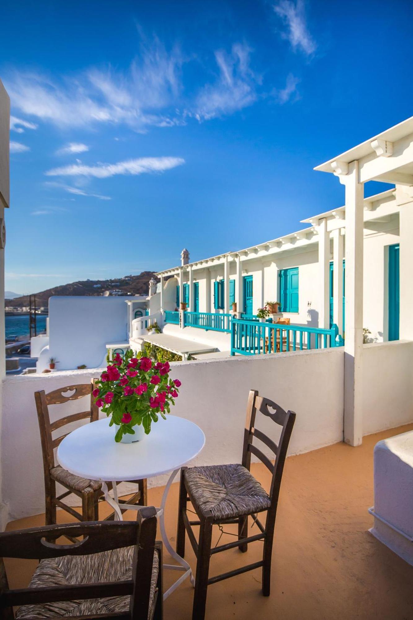 Pension Marias Sea View Mykonos Town エクステリア 写真